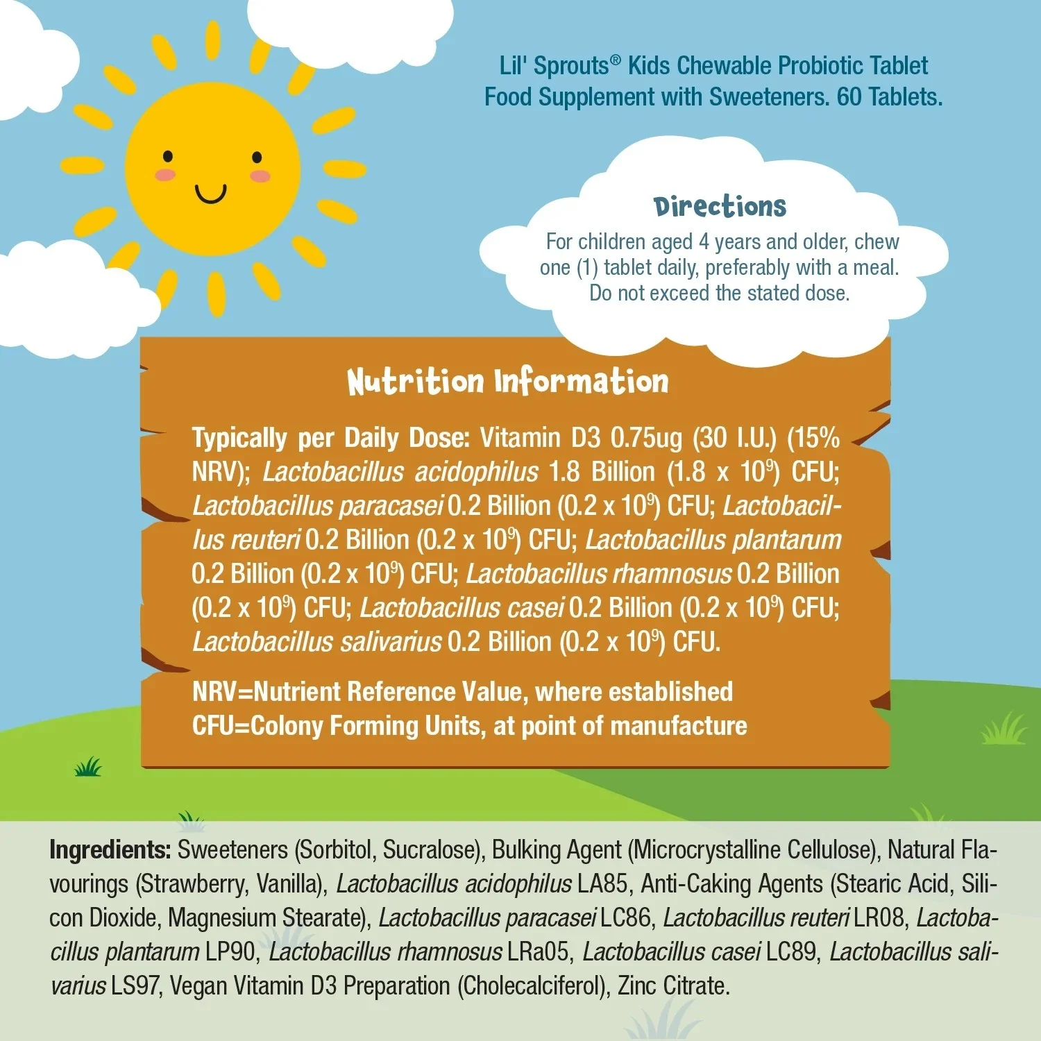 Probio for Kids 3 Billion CFU | 60 Chewable Tablets - Image 3