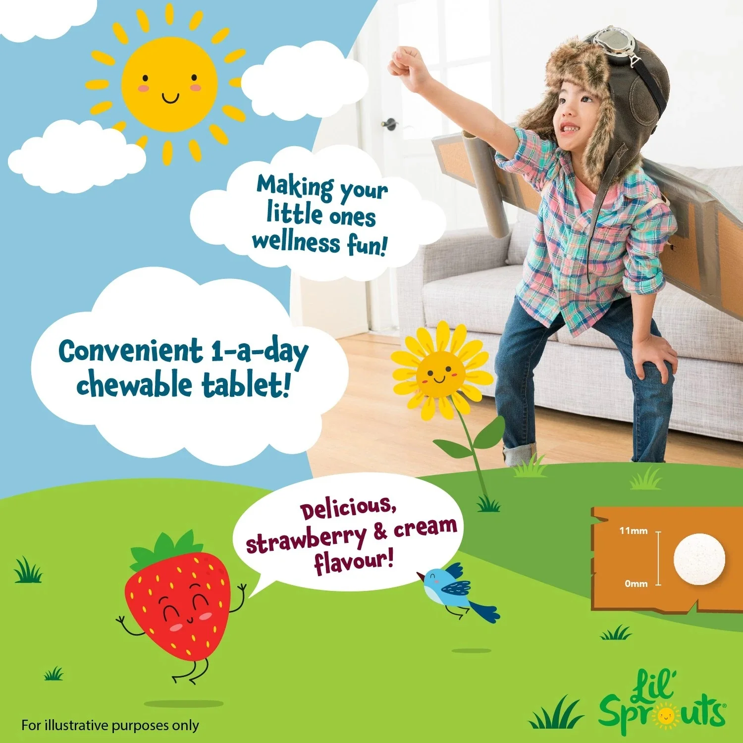 Probio for Kids 3 Billion CFU | 60 Chewable Tablets - Image 5