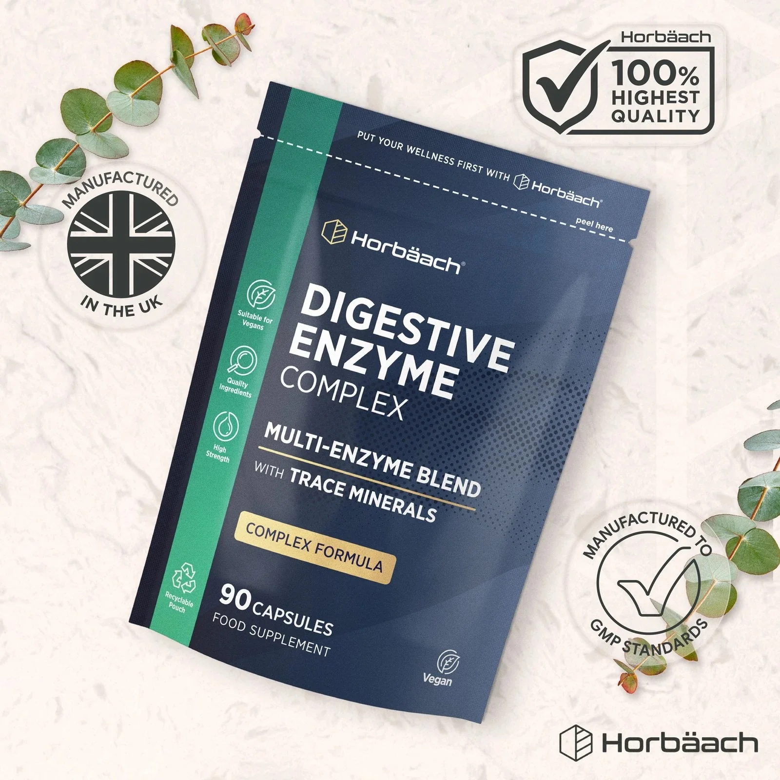 Proteolytic Enzymes Complex | 90 Capsules - Image 6