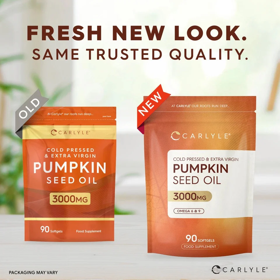 Pumpkin Seed Oil 3000 mg | 90 Softgels - Image 4