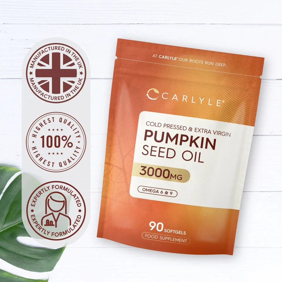 Pumpkin Seed Oil 3000 mg | 90 Softgels - Image 5