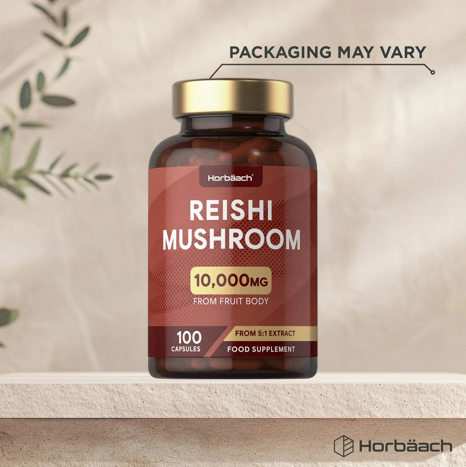 Reishi Mushroom 10,000 mg | 100 Capsules - Image 4