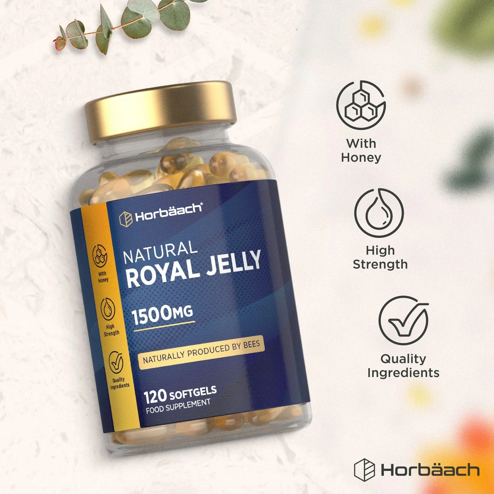 Royal Jelly 1500 mg | 120 Softgels - Image 5