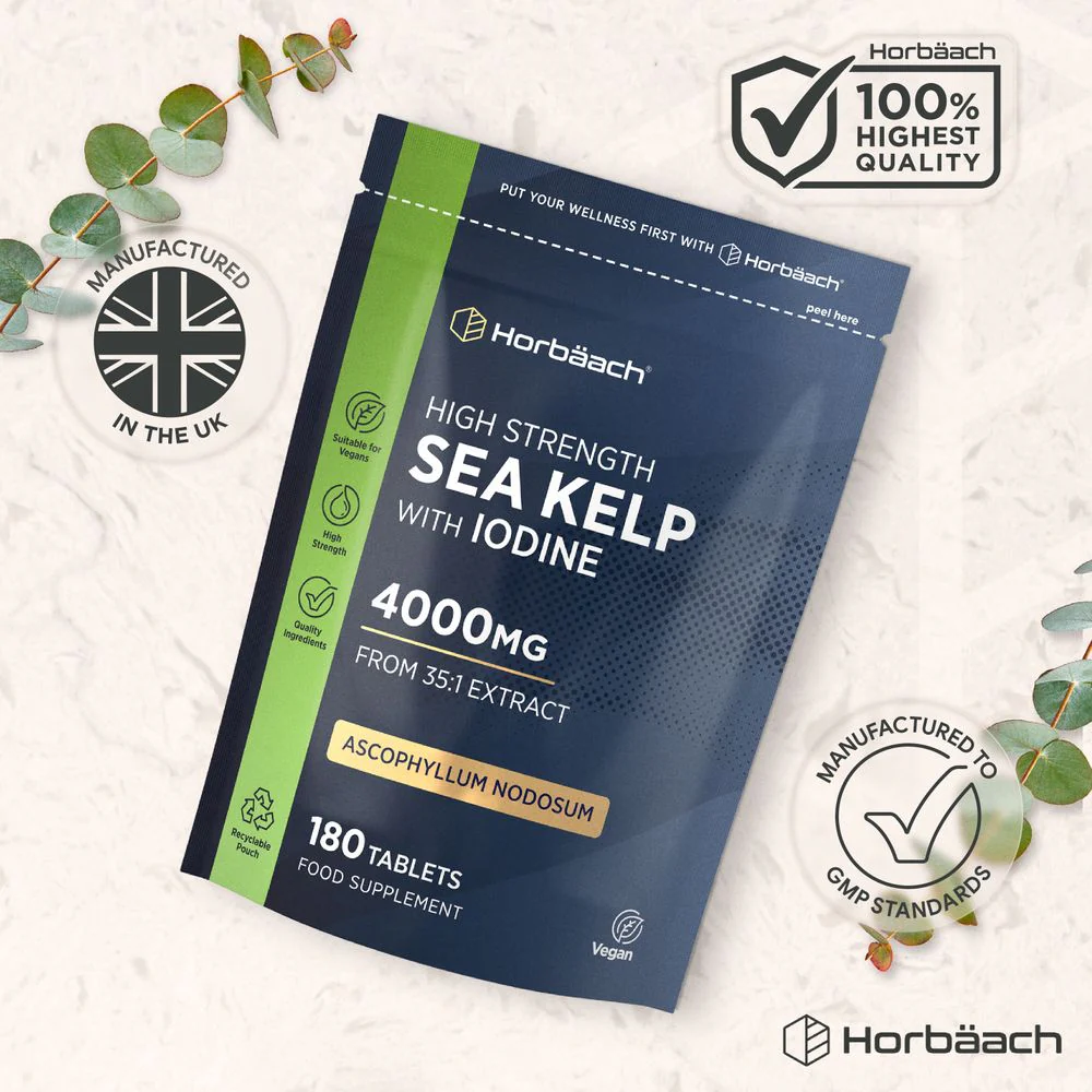 Sea Kelp 4000 mg | 180 Tablets - Image 6