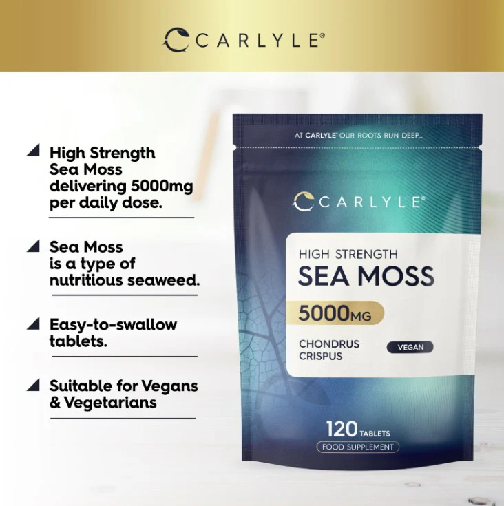 Sea Moss 5000 mg | 120 Tablets - Image 2