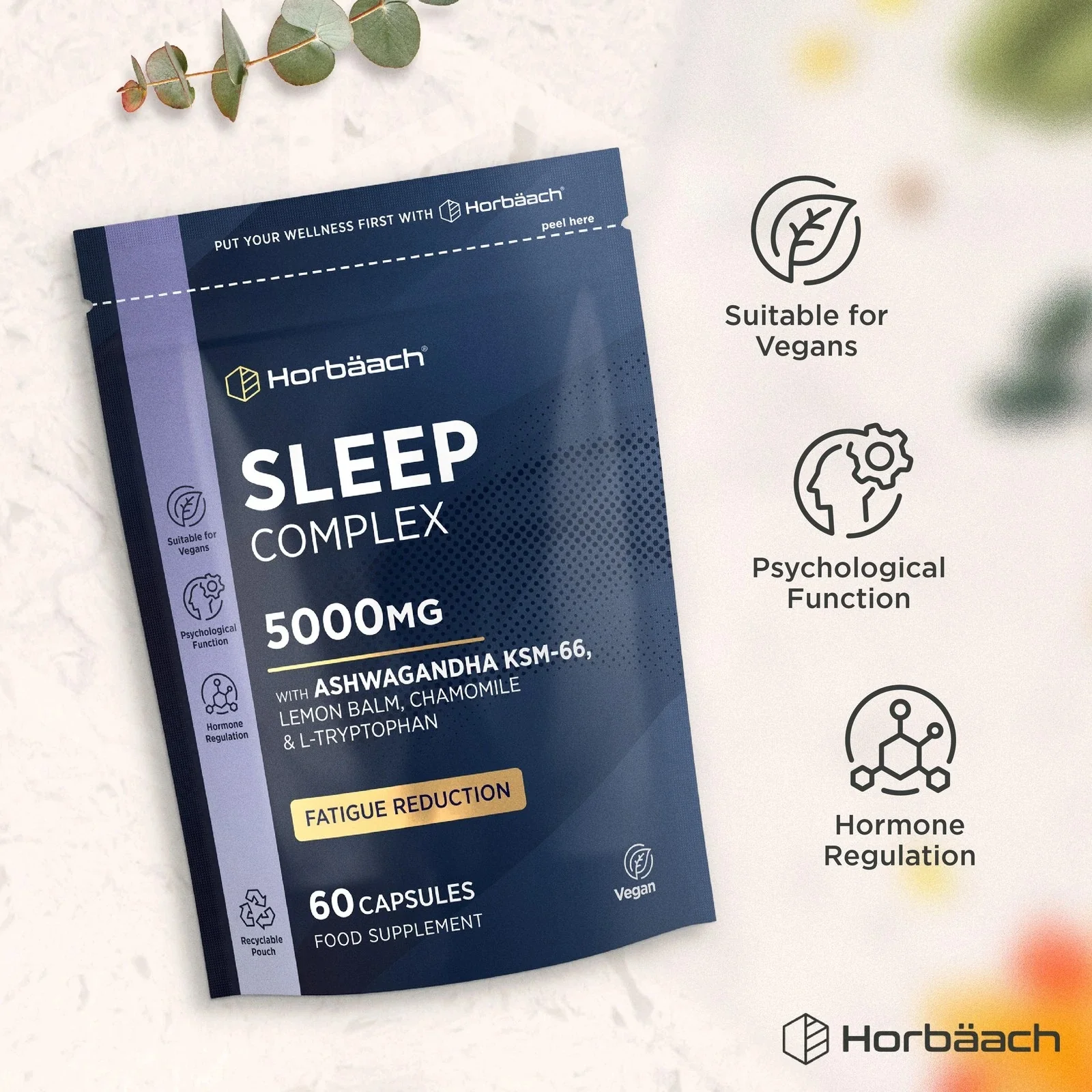 Sleep Complex 5000 mg | 60 Capsules - Image 5