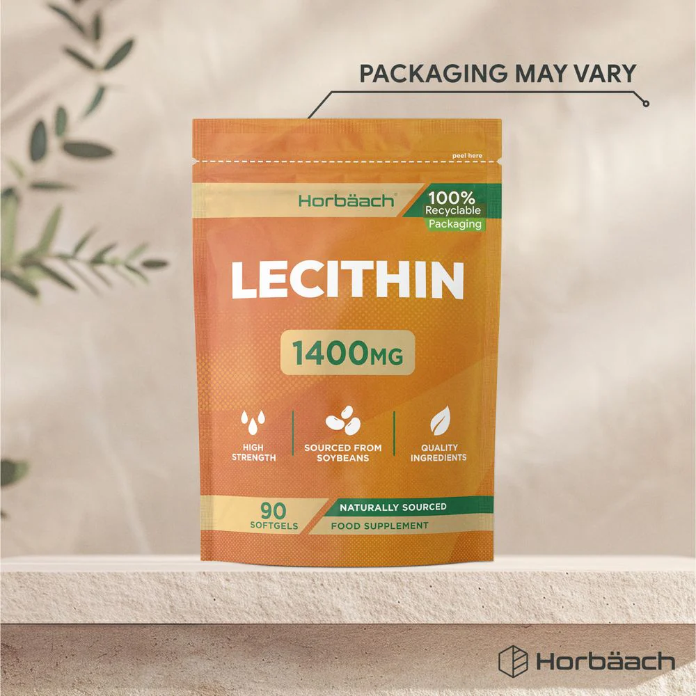 Soy Lecithin 1400 mg | 90 Softgels - Image 4