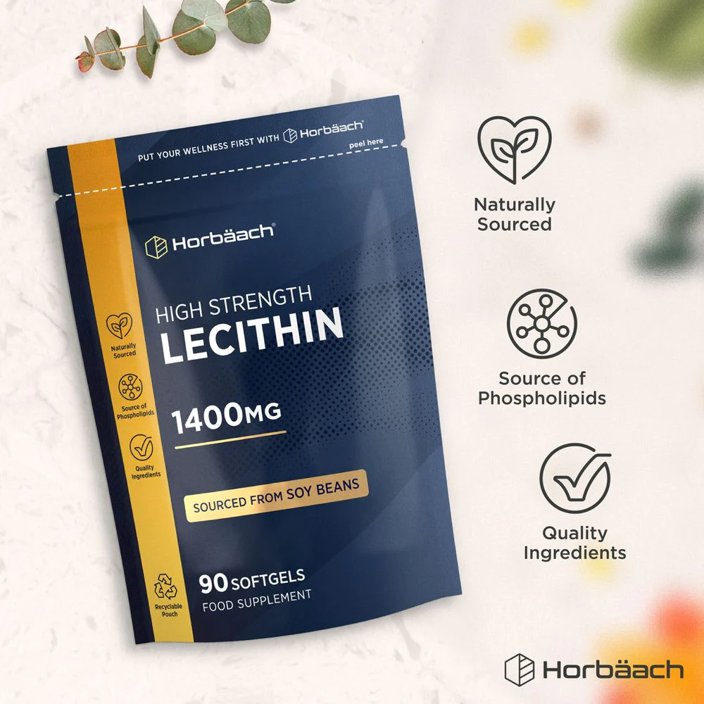 Soy Lecithin 1400 mg | 90 Softgels - Image 5