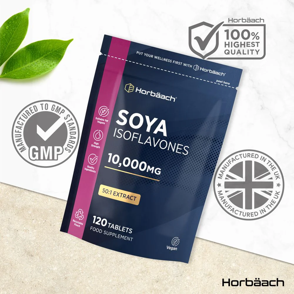 Soya Isoflavonones 10,000 mg | 120 Tablets - Image 5