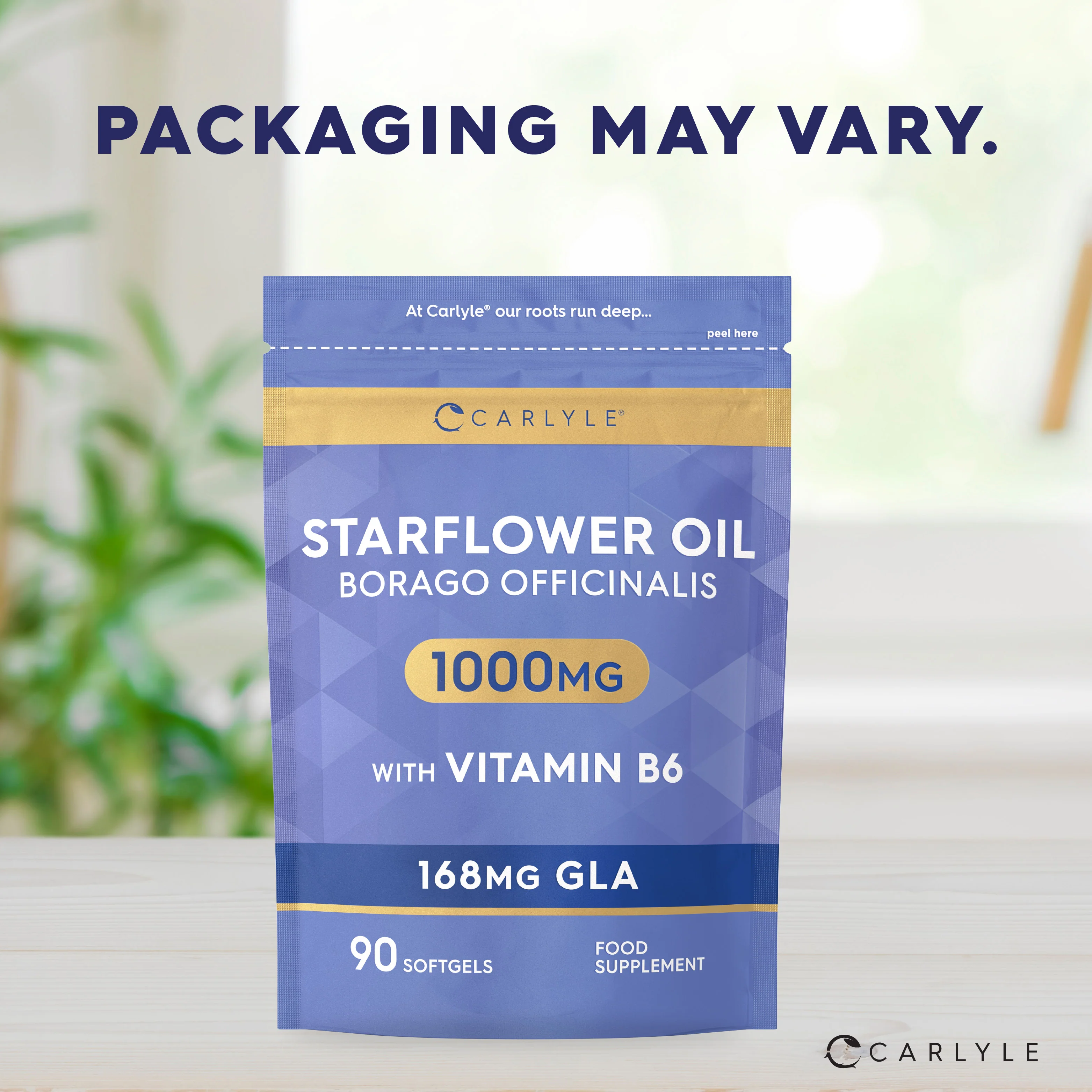 Starflower Oil with Vitamin B6 1000 mg | 90 Softgels - Image 4