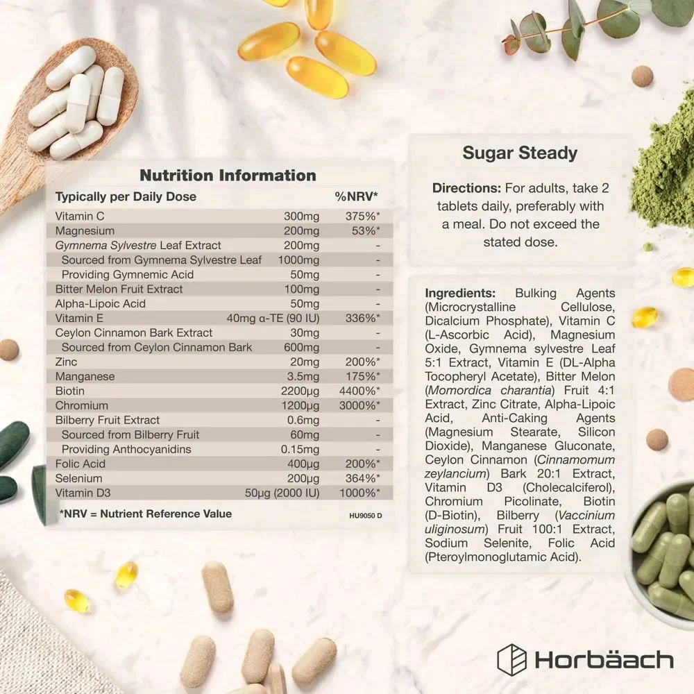 Sugar Control Complex | 90 Tablets - Image 3