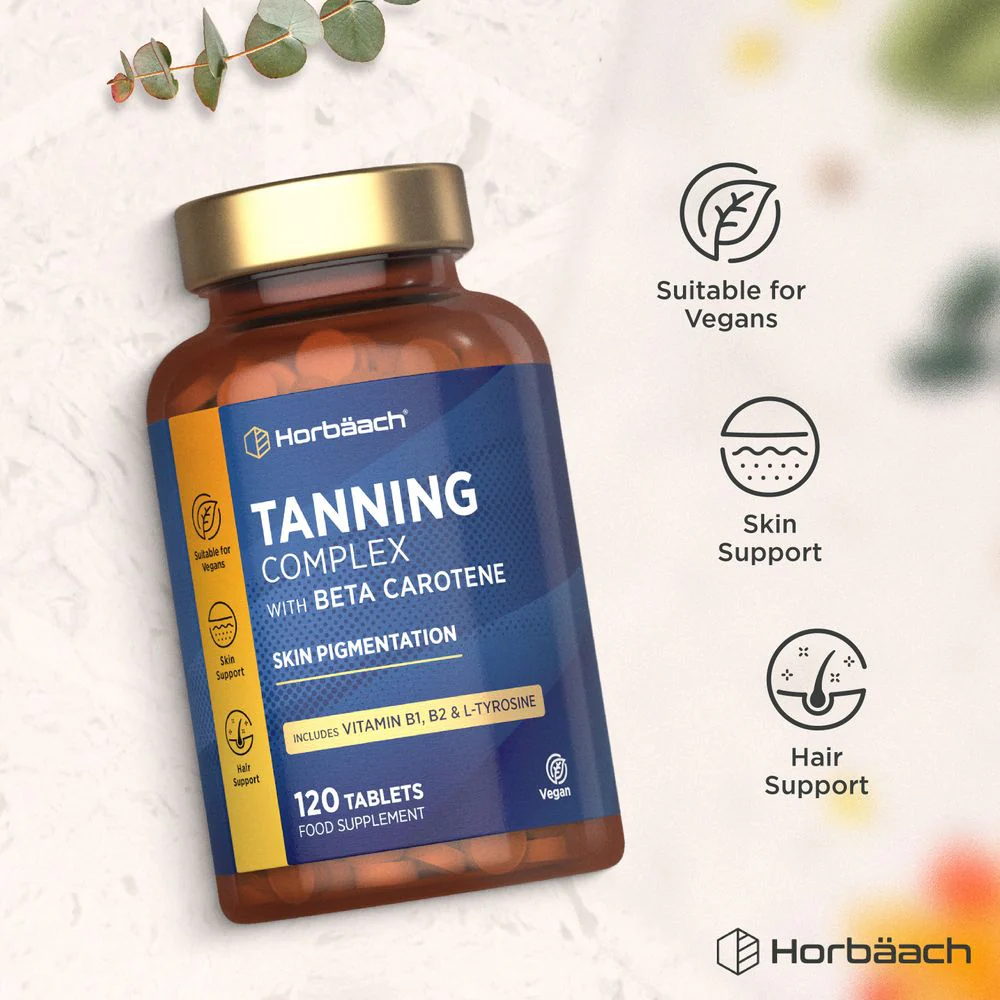 Tanning Complex with Beta Carotene | 120 Tablets - Image 5