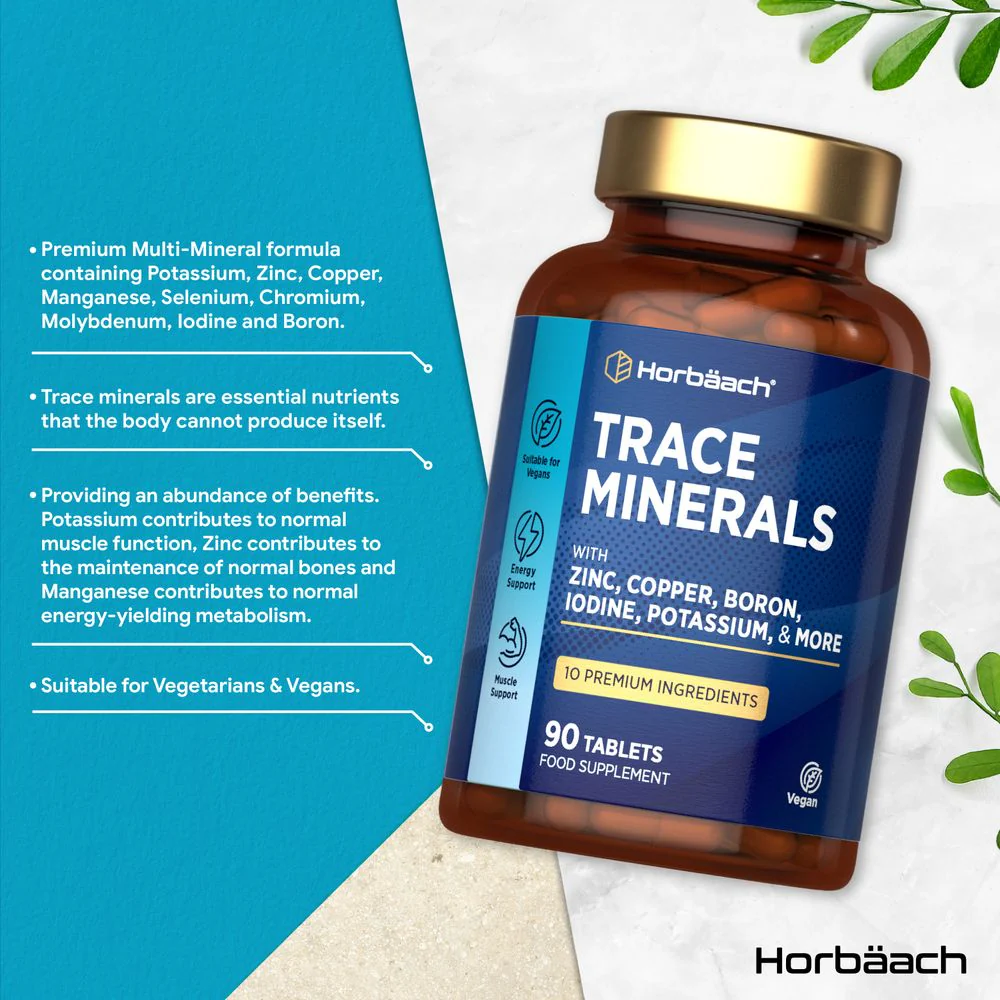 Trace Minerals | 90 Tablets - Image 2