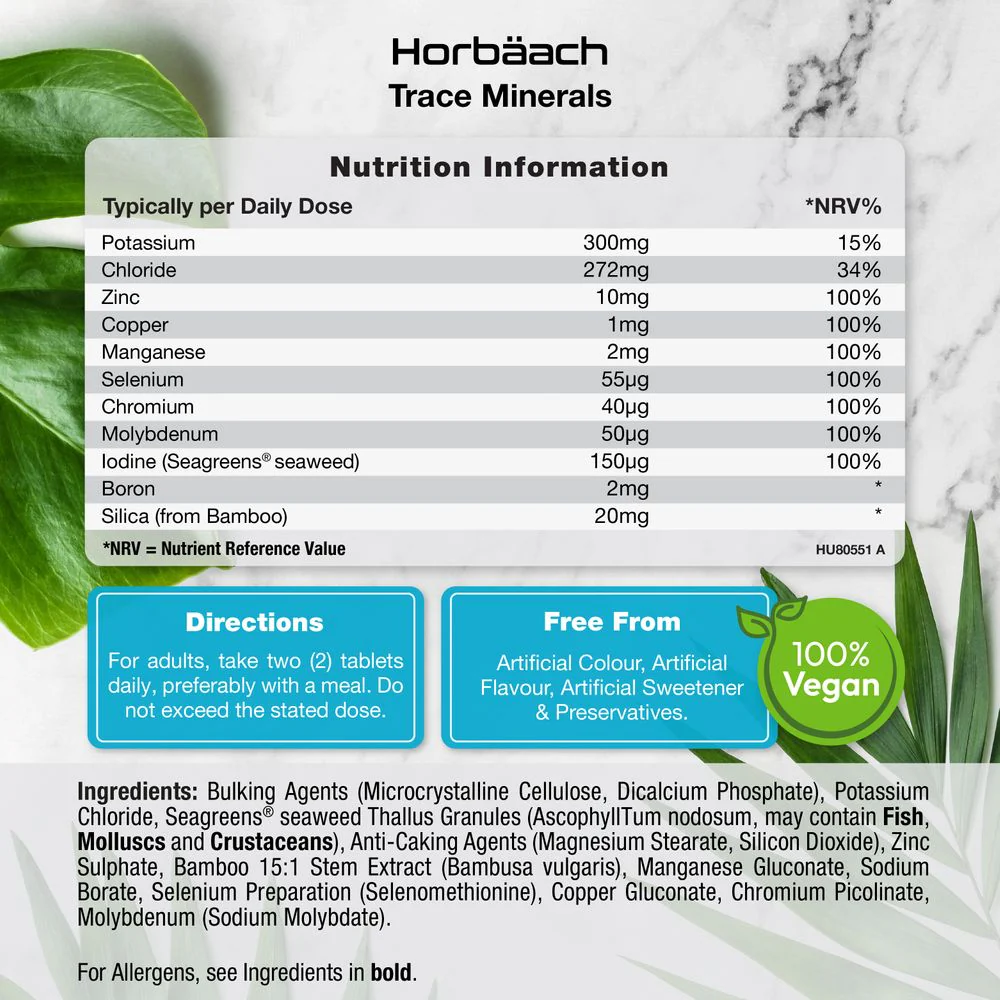 Trace Minerals | 90 Tablets - Image 3