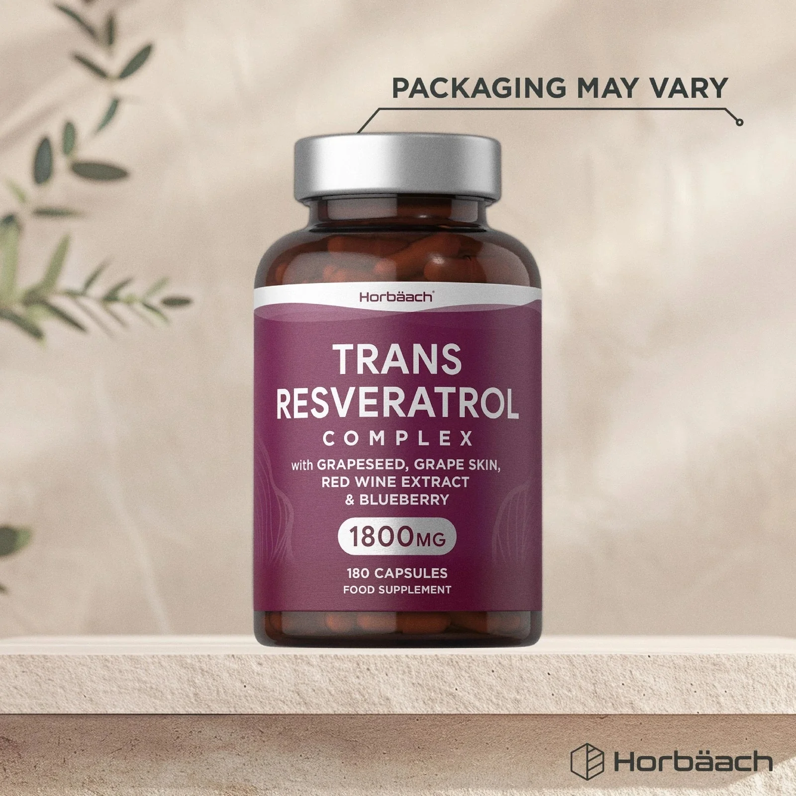 Trans Resveratrol Complex 1800 mg | 180 Capsules - Image 4