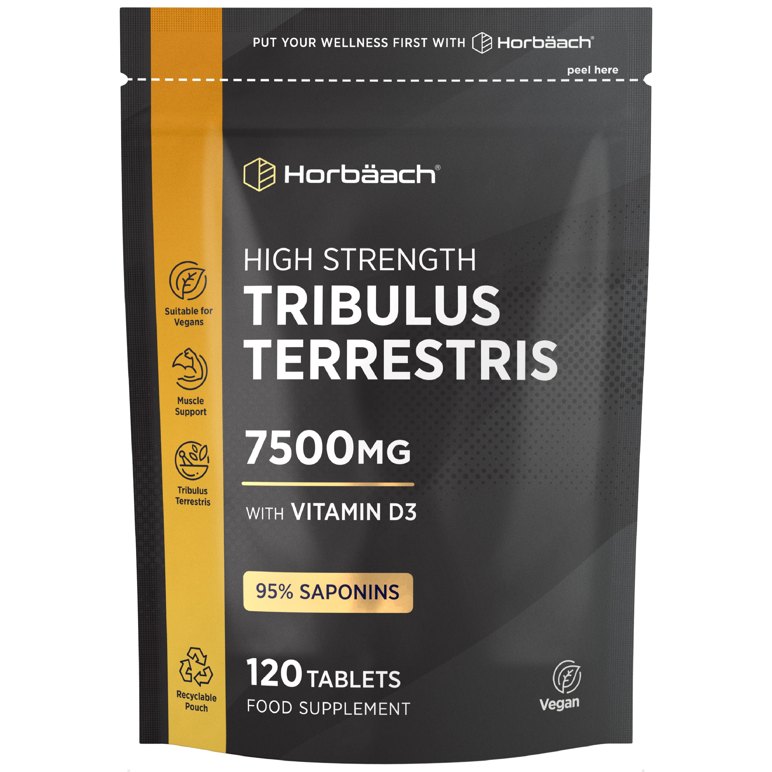 Tribulus Terrestris 7500 mg | 120 Tablets