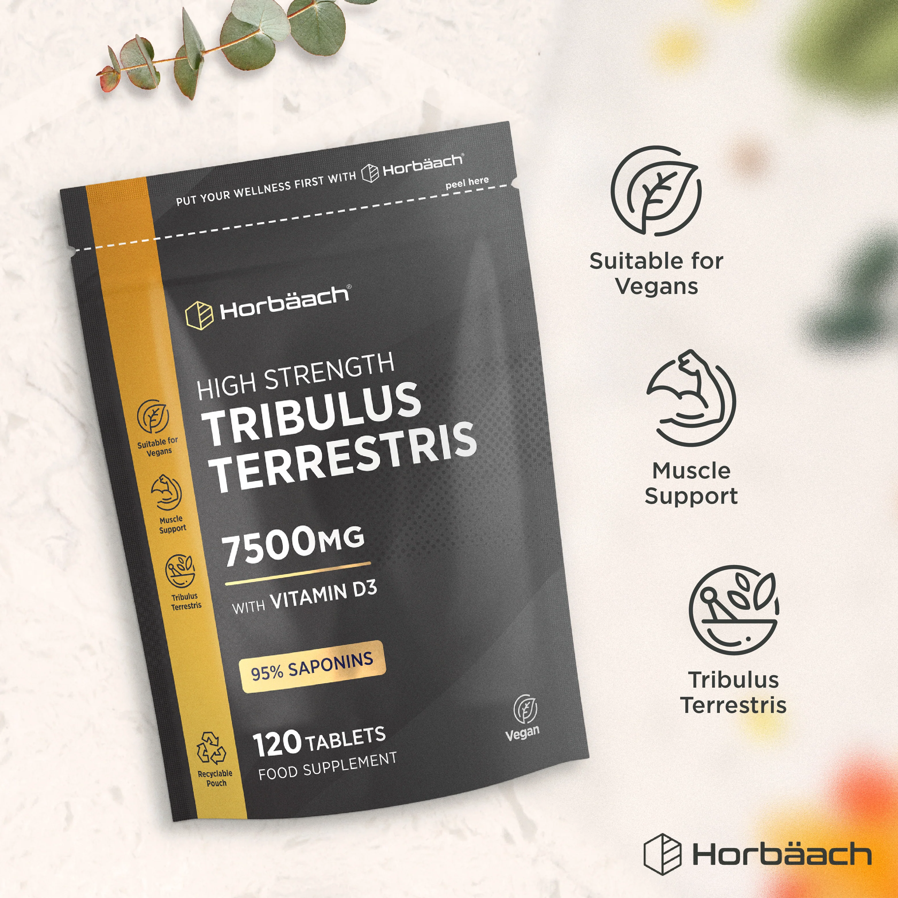 Tribulus Terrestris 7500 mg | 120 Tablets - Image 5