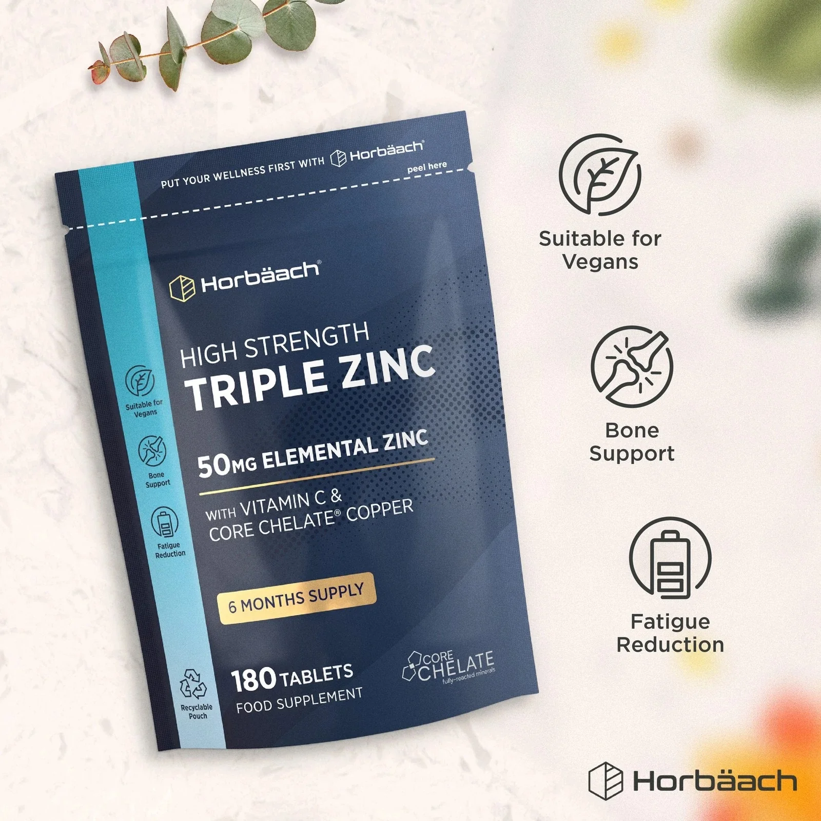 Triple Zinc Complex 50 mg | 180 Tablets - Image 5