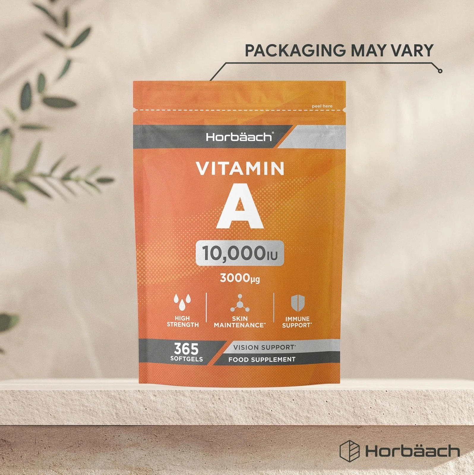 Vitamin A 10,000 IU | 365 Softgels - Image 4