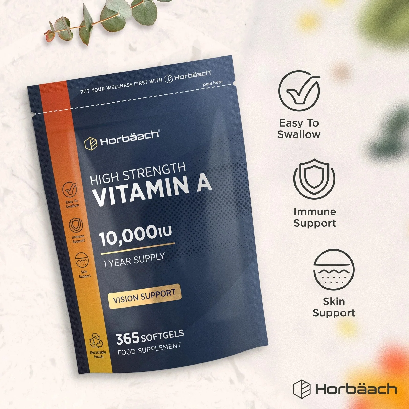 Vitamin A 10,000 IU | 365 Softgels - Image 5