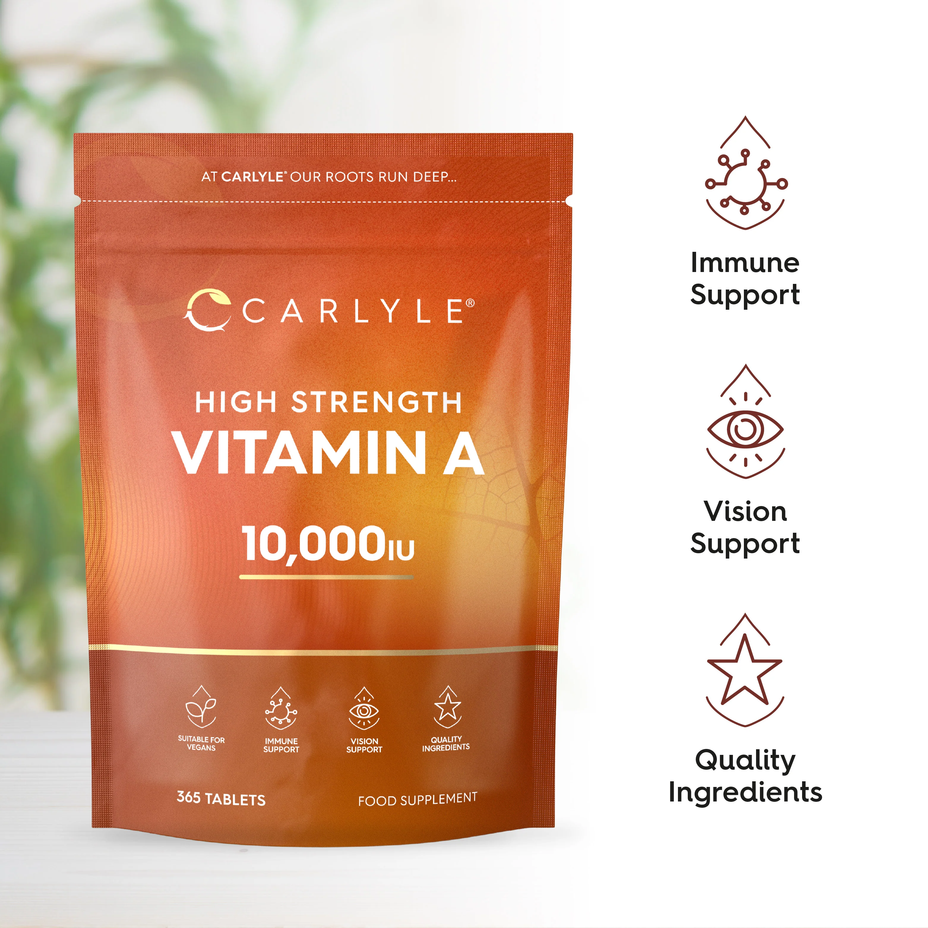 Vitamin A 10,000 IU | 365 Tablets - Image 4