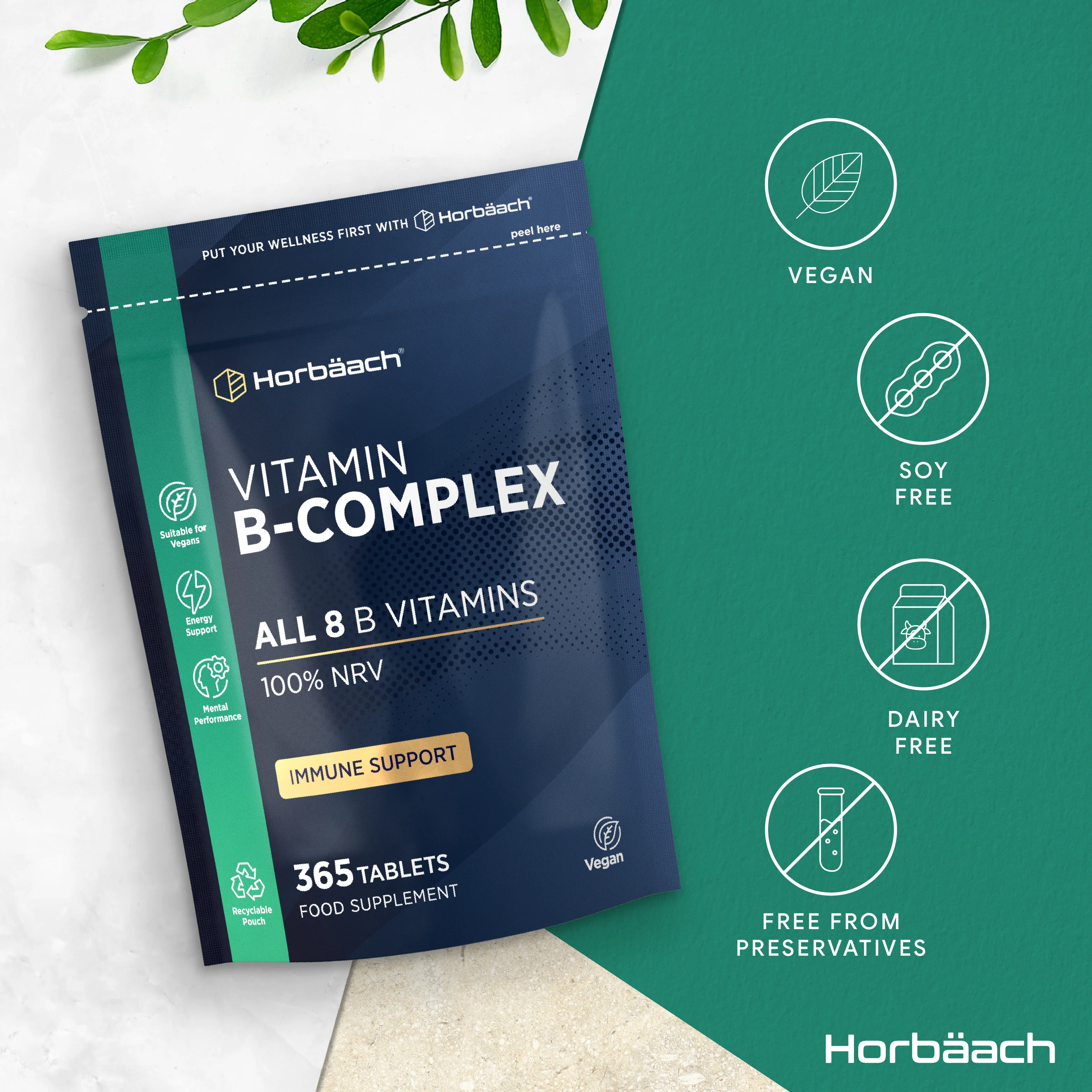 Vitamin B Complex | 365 Tablets - Image 5