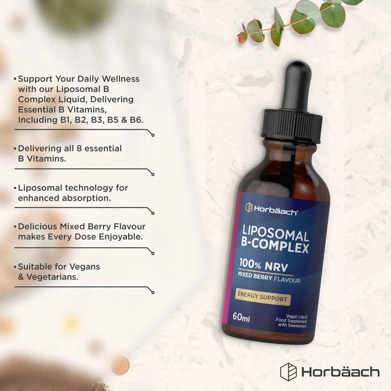 Vitamin B Complex Drops | 60mL - Image 2
