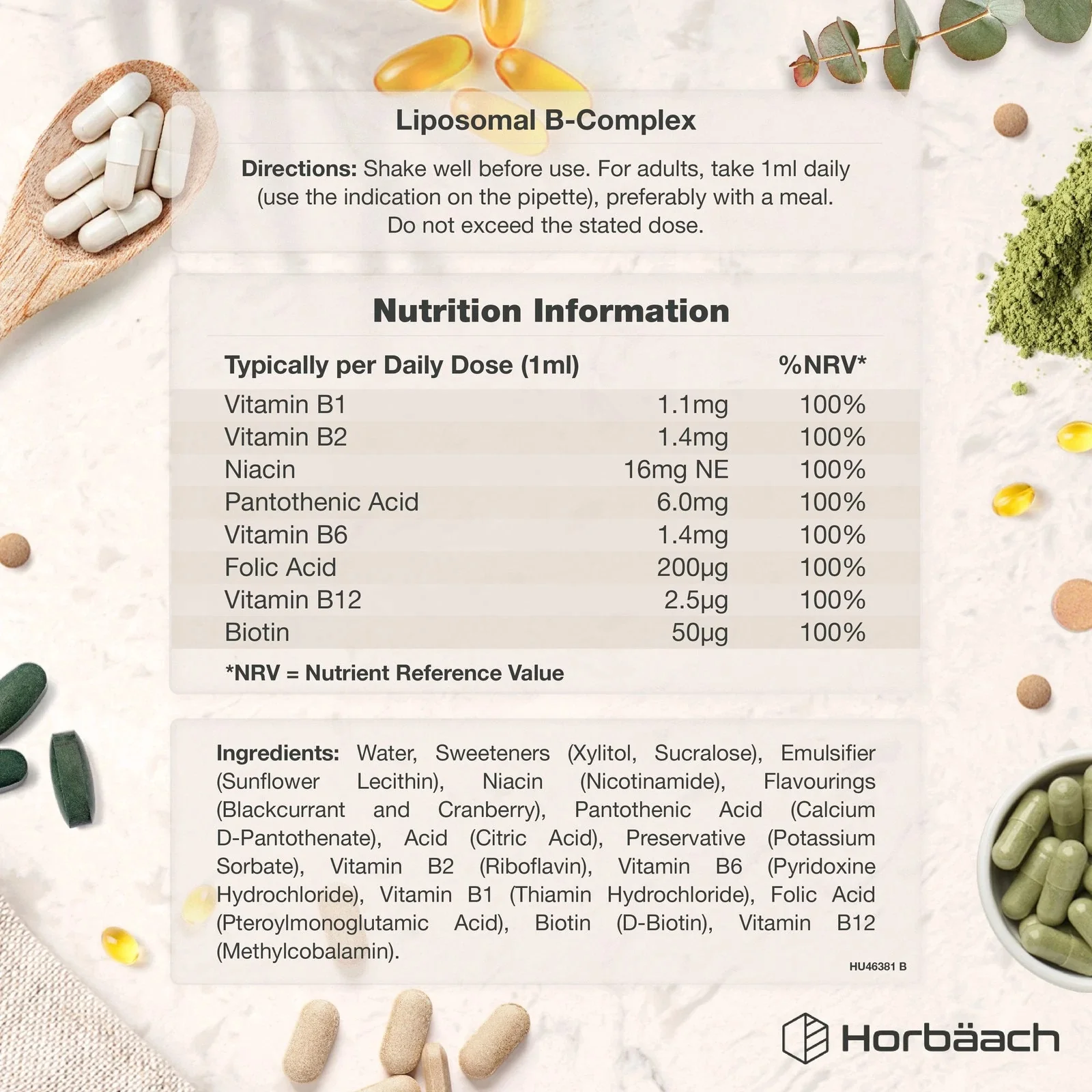 Vitamin B Complex Drops | 60mL - Image 3