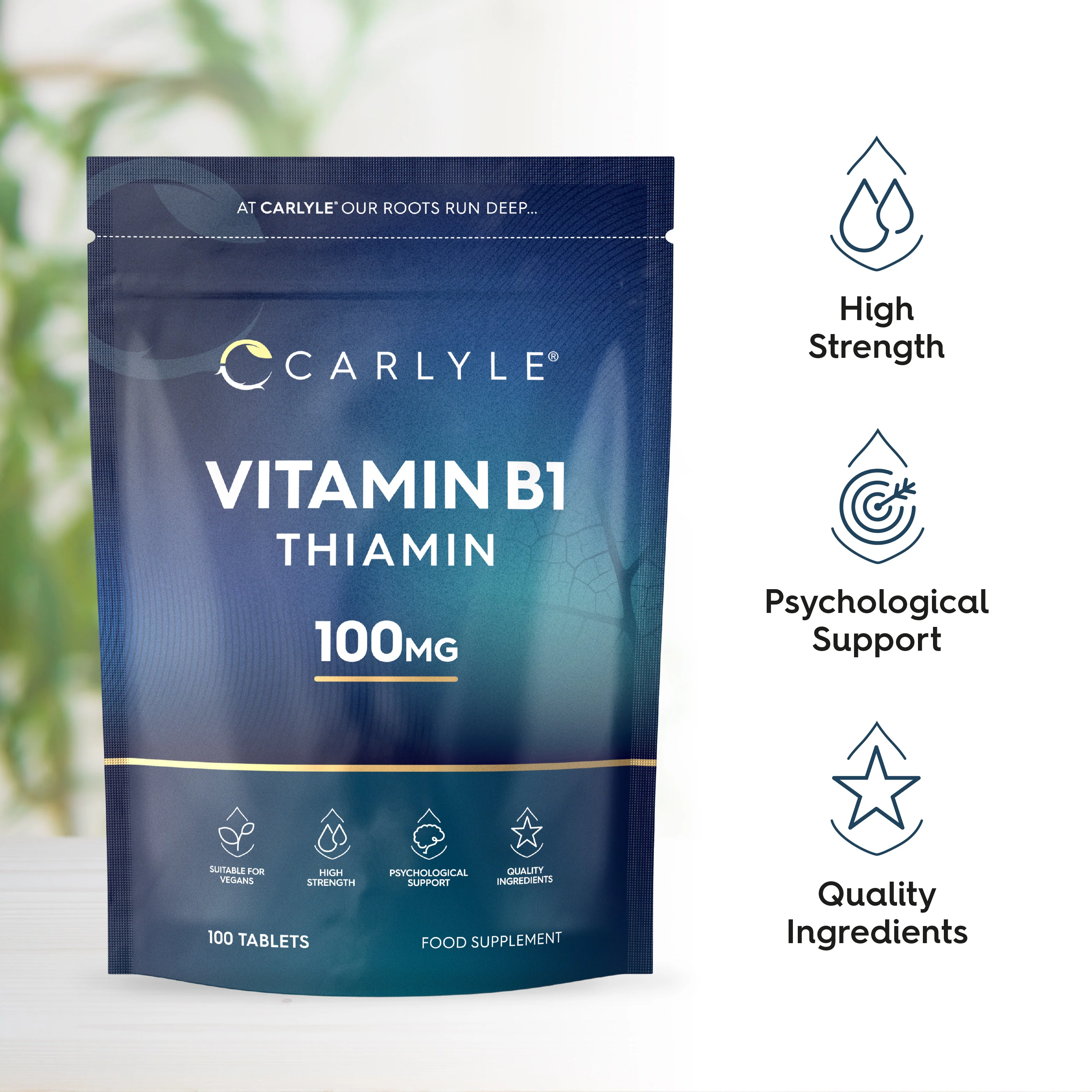 Vitamin B1 Thiamin 100 mg | 100 Tablets - Image 6