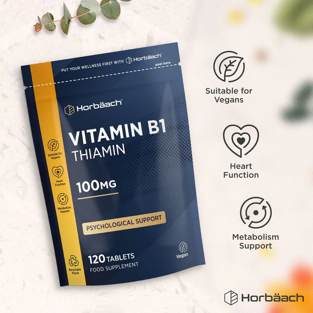 Vitamin B1 Thiamine 100 mg | 120 Tablets - Image 5