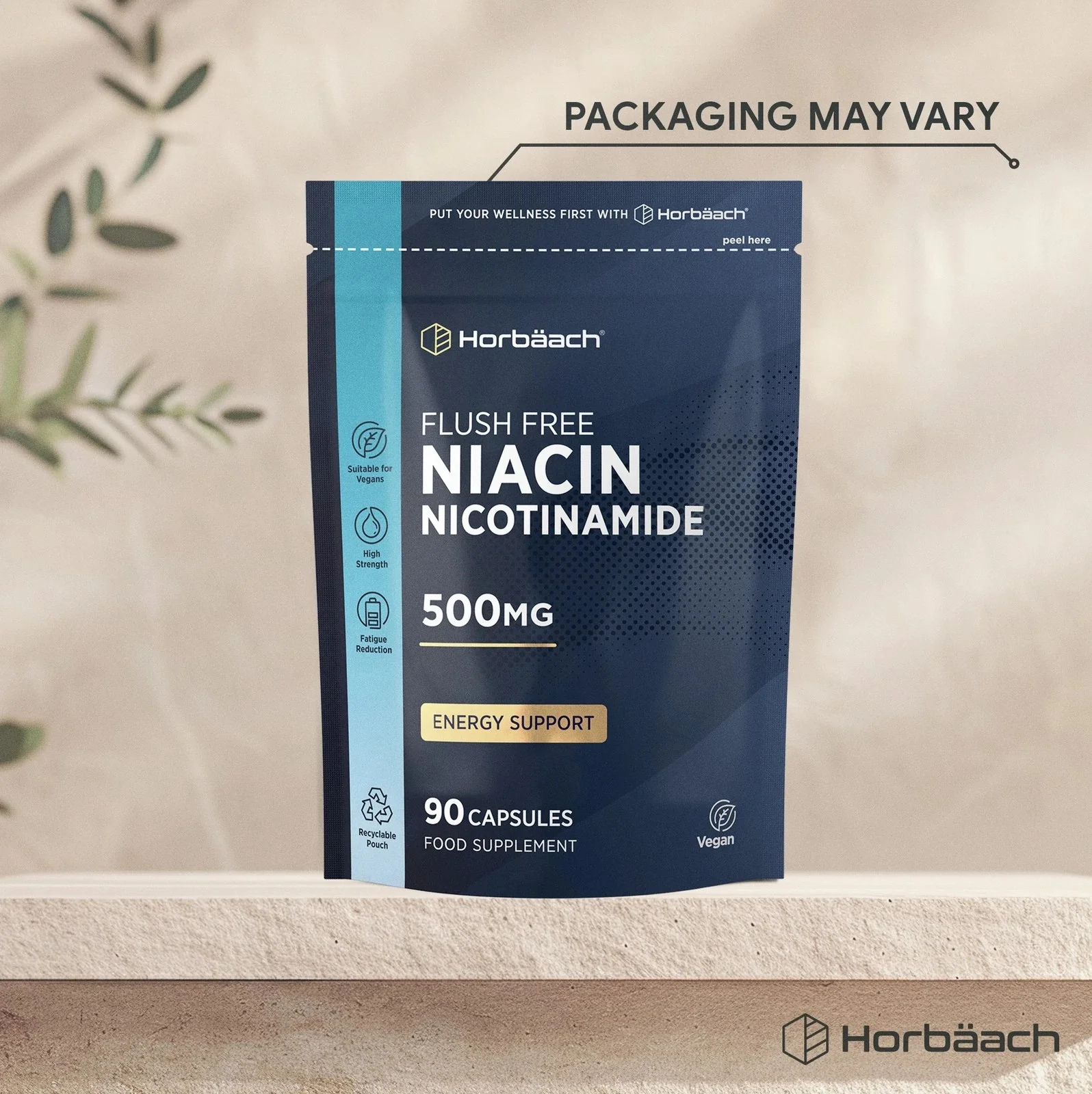 Vitamin B3 Niacin 500 mg | 90 Capsules - Image 4