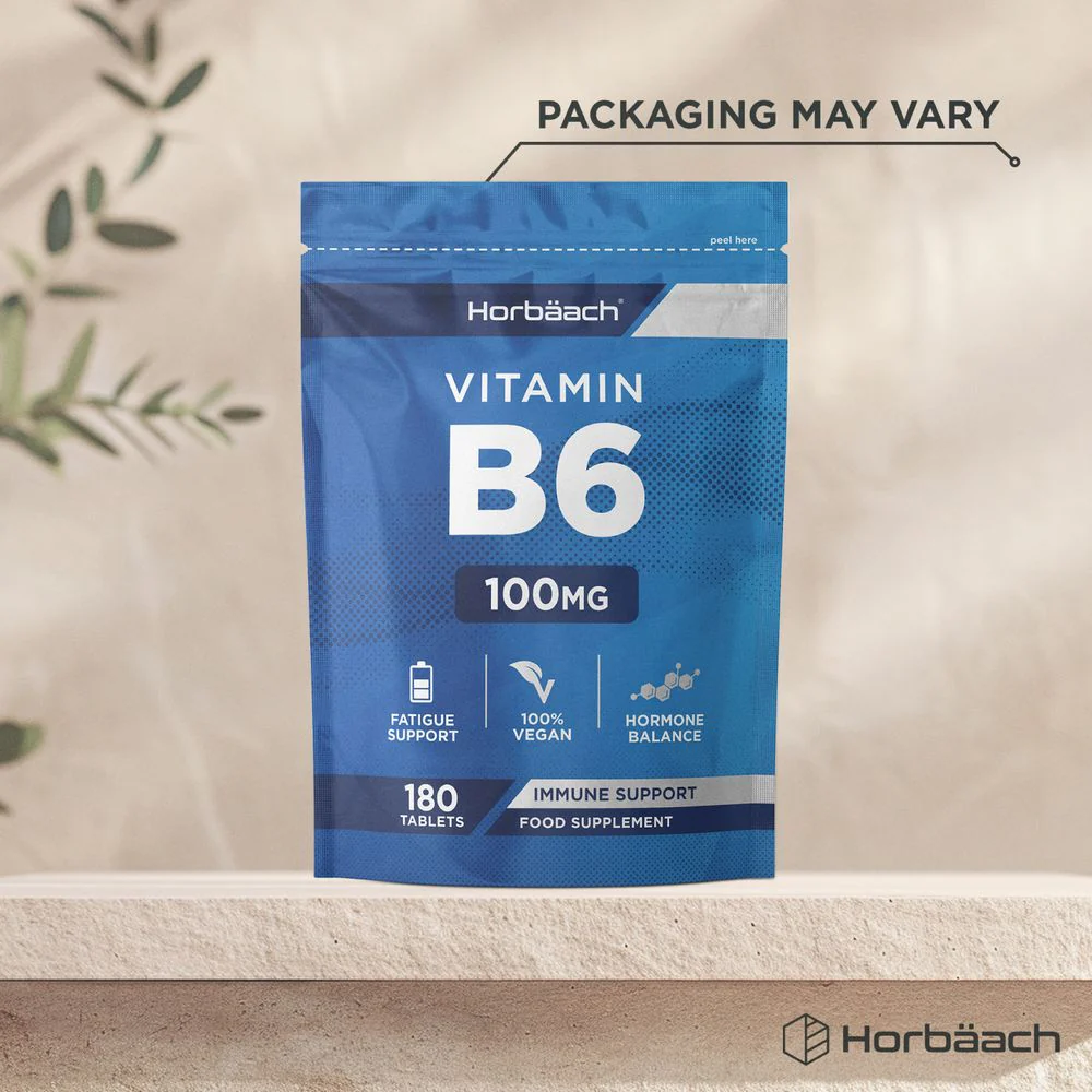Vitamin B6 100 mg | 180 Tablets - Image 4