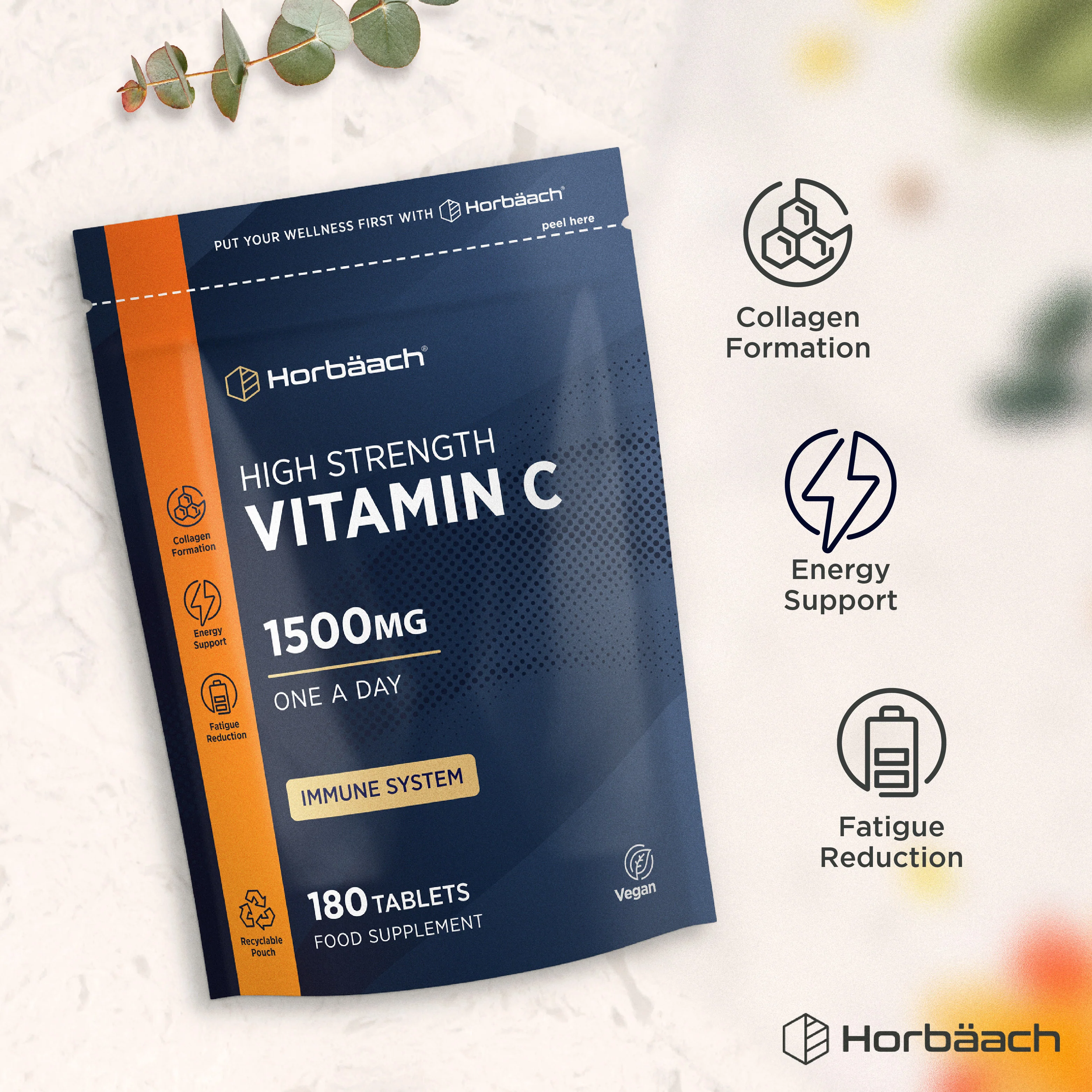 Vitamin C 1500 mg | 180 Tablets - Image 4
