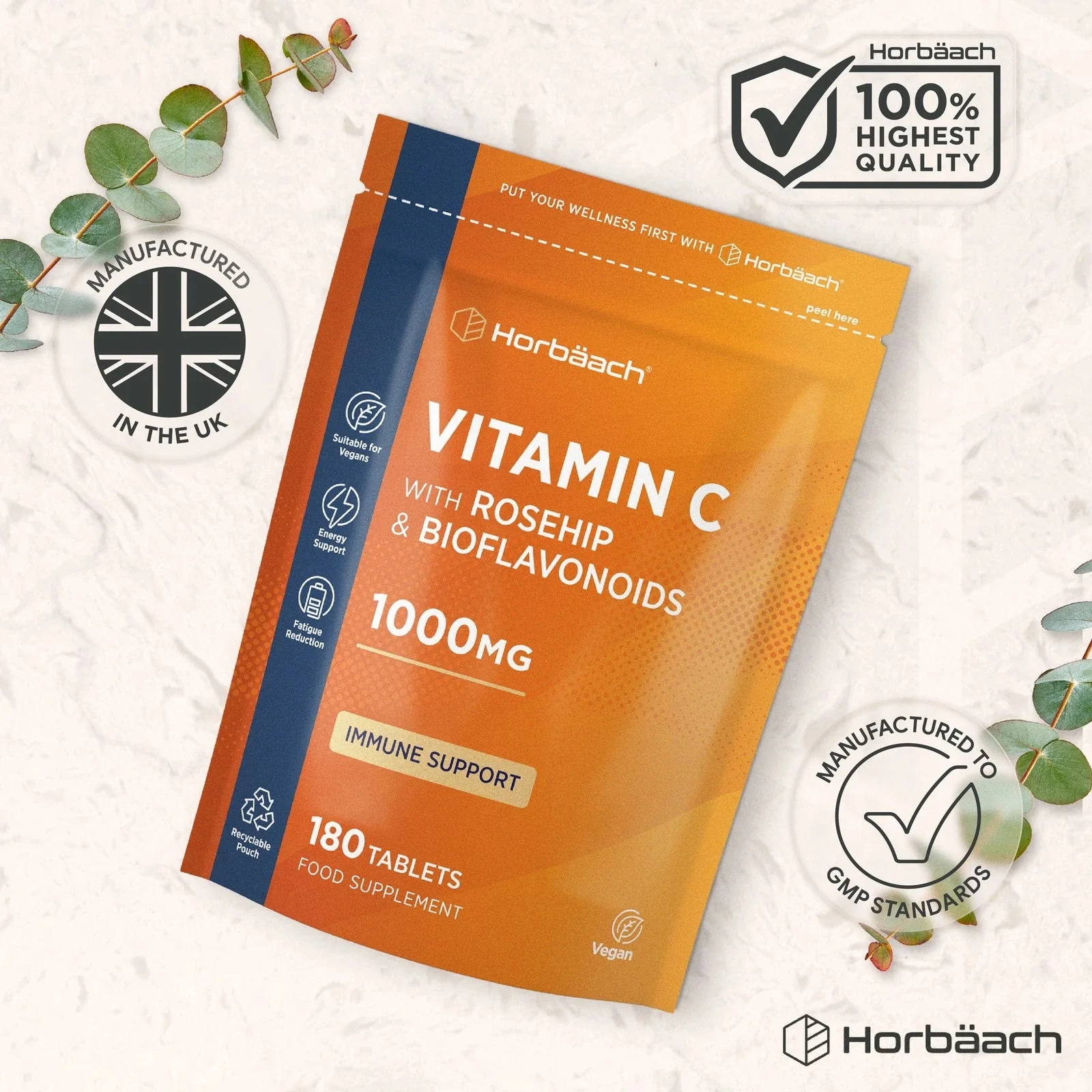 Vitamin C Complex 1000 mg | 180 Tablets - Image 6