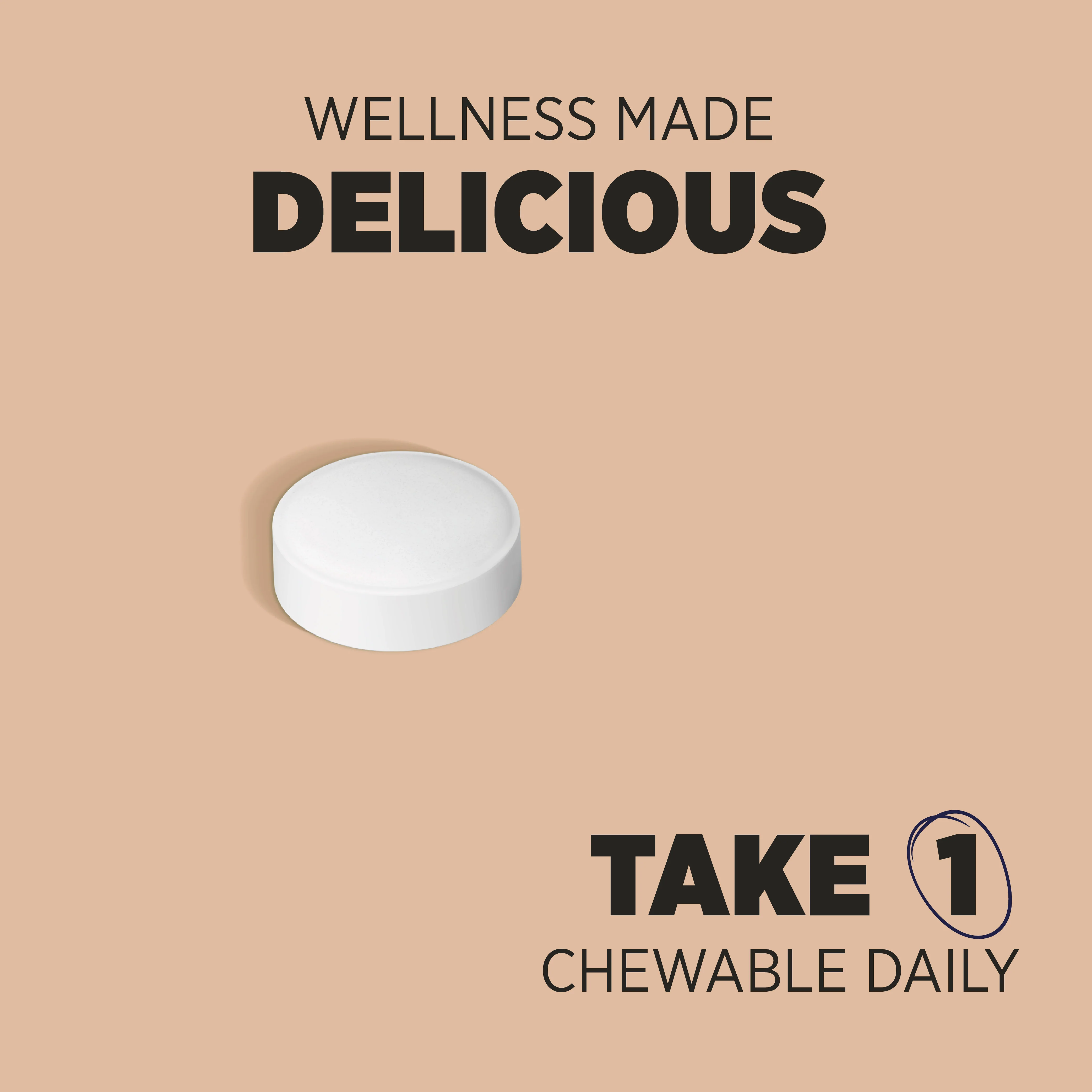 Vitamin D3 for Teens 1000 IU | 180 Chewable Tablets - Image 7