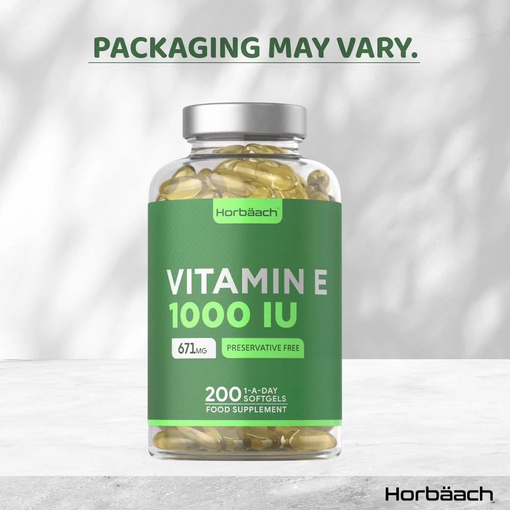 Vitamin E 1000 IU | 200 Softgels - Image 4