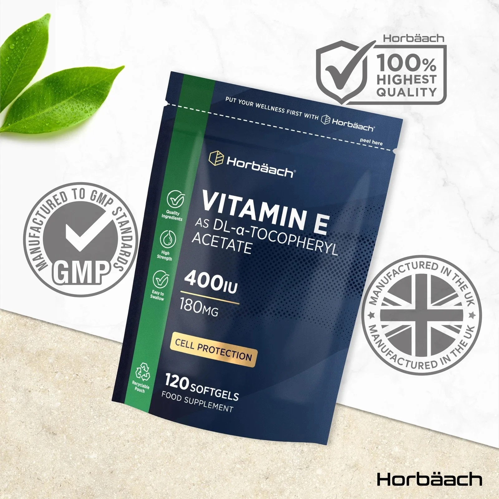 Vitamin E 400 IU | 120 Softgels - Image 6