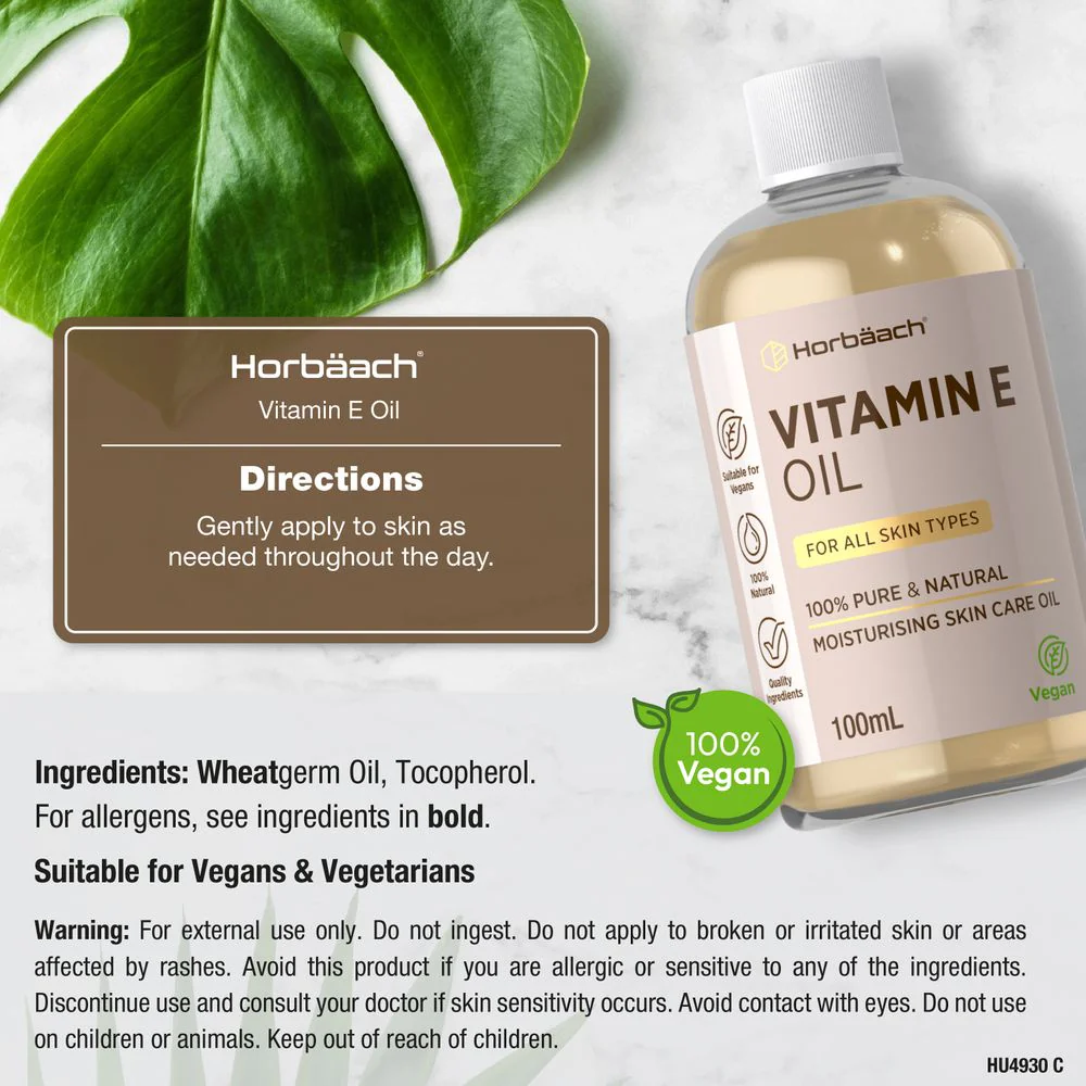 Vitamin E Oil | 100 mL - Image 3