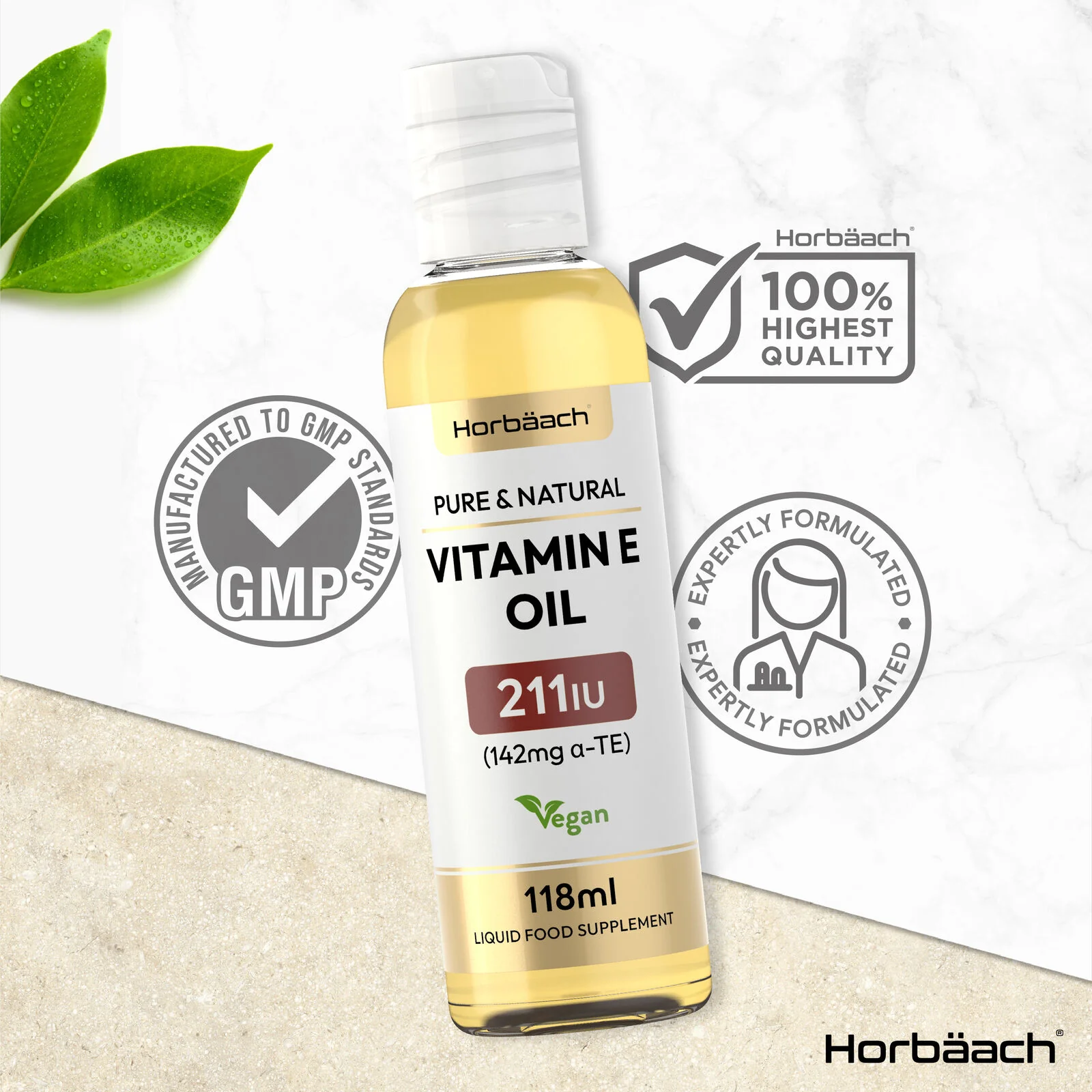 Vitamin E Oil 211 IU | 236 mL - Image 6