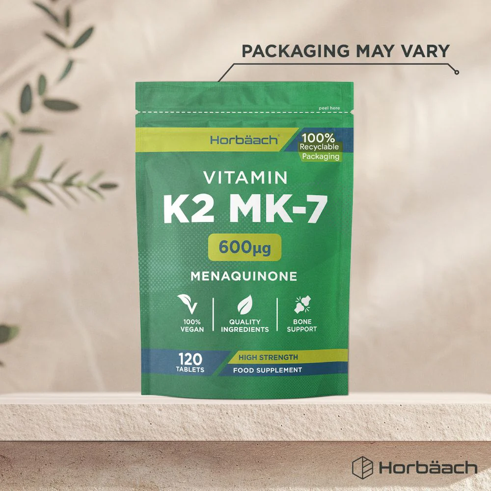 Vitamin K2 MK7 600 ug | 120 Tablets - Image 4