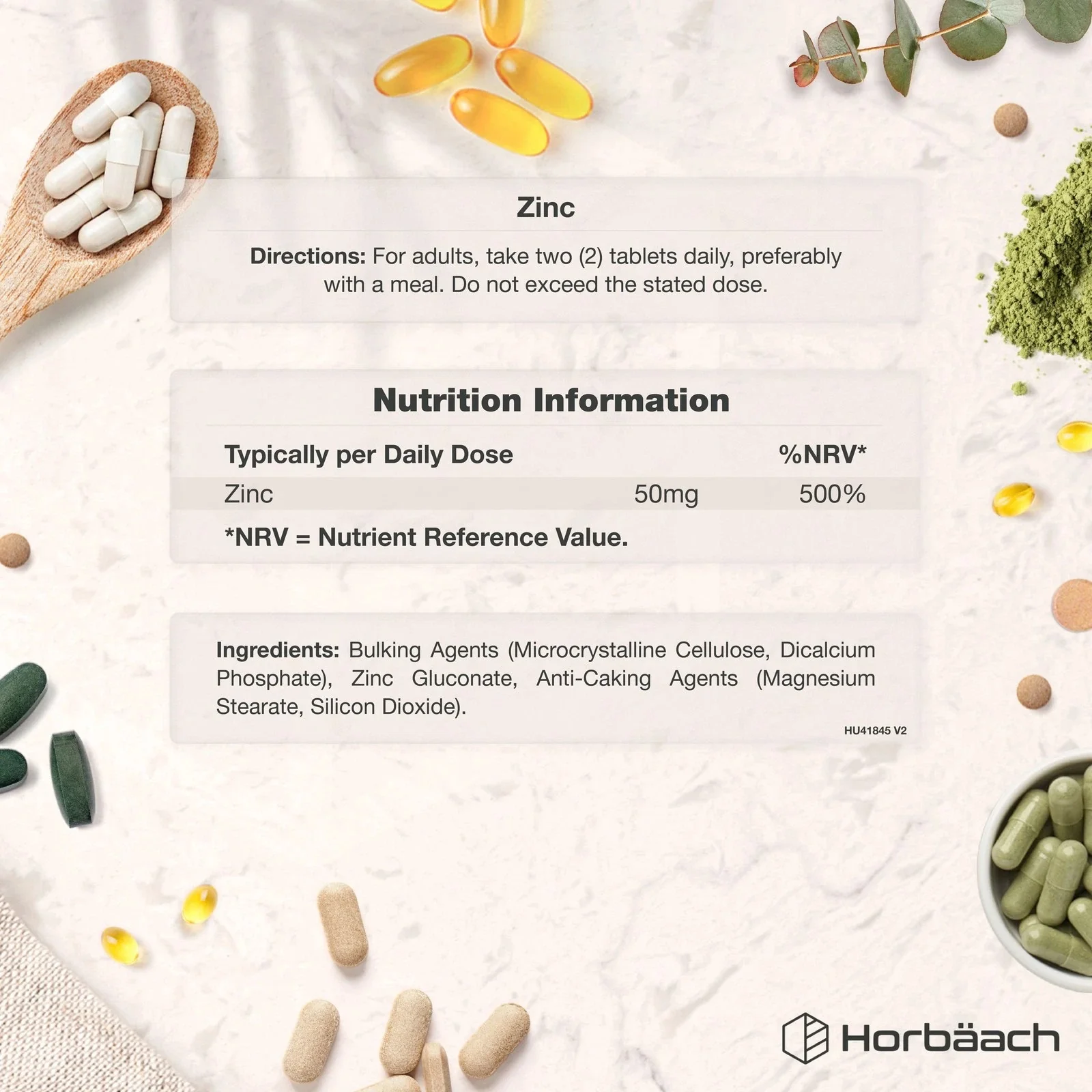Zinc 50 mg | 180 Tablets - Image 3