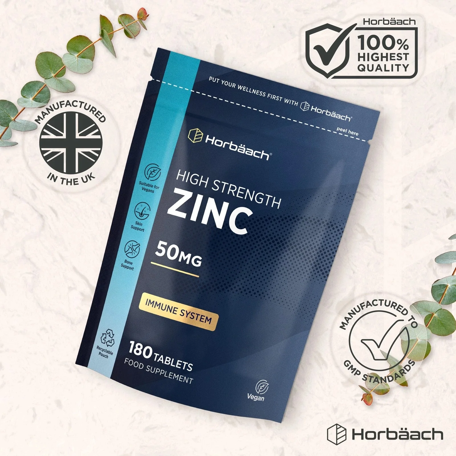 Zinc 50 mg | 180 Tablets - Image 6